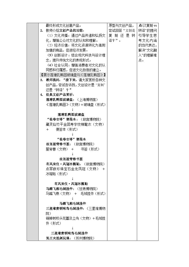 第五单元第二课《文创中的神州风貌》教学设计2025-2026学年人美版初中美术八年级上册第3页