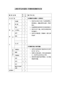 人教版九年级全一册第一章 体育与健康理论知识教学设计及反思