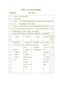 初中人教版第一章 体育与健康理论知识教案