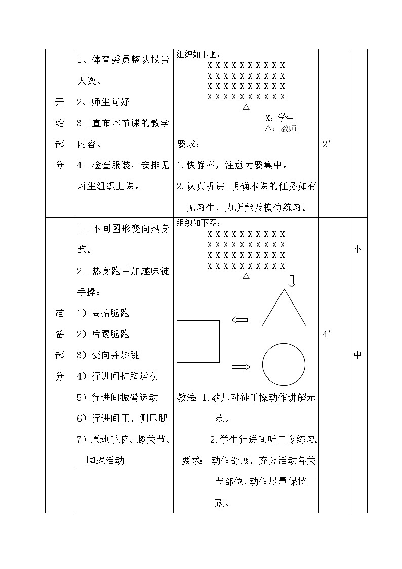 华东师大版八年级体育与健康 8.2民族民间传统体育活动的基本技术 板鞋竞速 教案02
