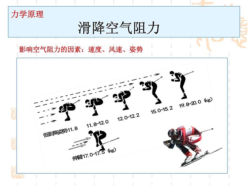 第六章 冰雪类运动的基本技术 高山滑雪运动技术--初中体育与健康华东师大版七年级全一册同步课件04