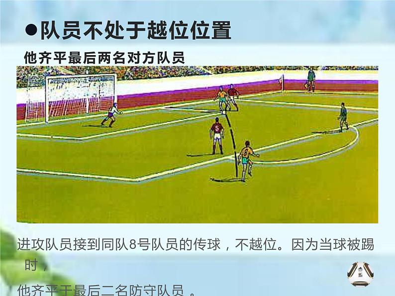 人教版八年级体育全一册-第3章足球足球竞赛规则-课件08