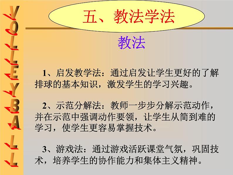 人教版七年级 体育与健康 第五章 排球—正面双手垫球排 课件第8页