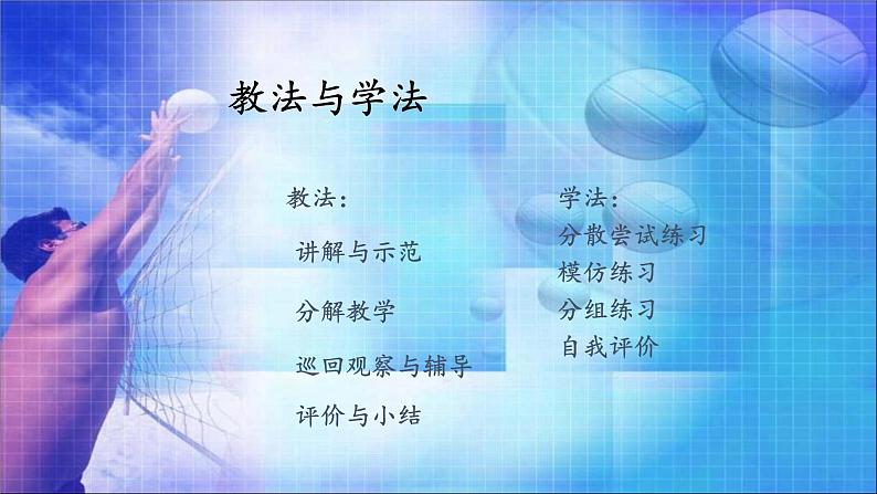 人教版七年级 体育与健康 第五章　排球(1) 课件第4页