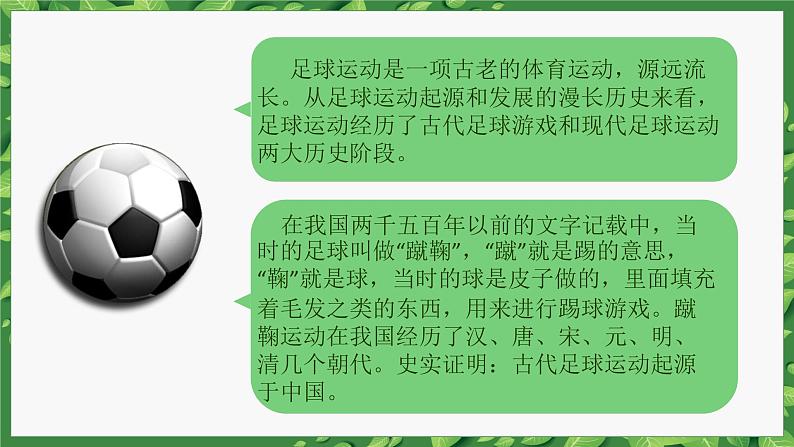 人教版七年级 体育与健康 第三章　足球 课件第4页