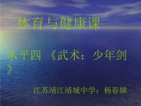 人教版七年级全一册第八章 武术课堂教学ppt课件
