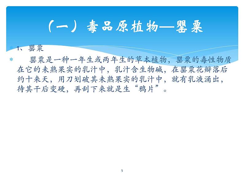 初中体育与健康 华东师大课标版 九年级 拒绝毒品 珍爱生命，远离毒品 课件第5页