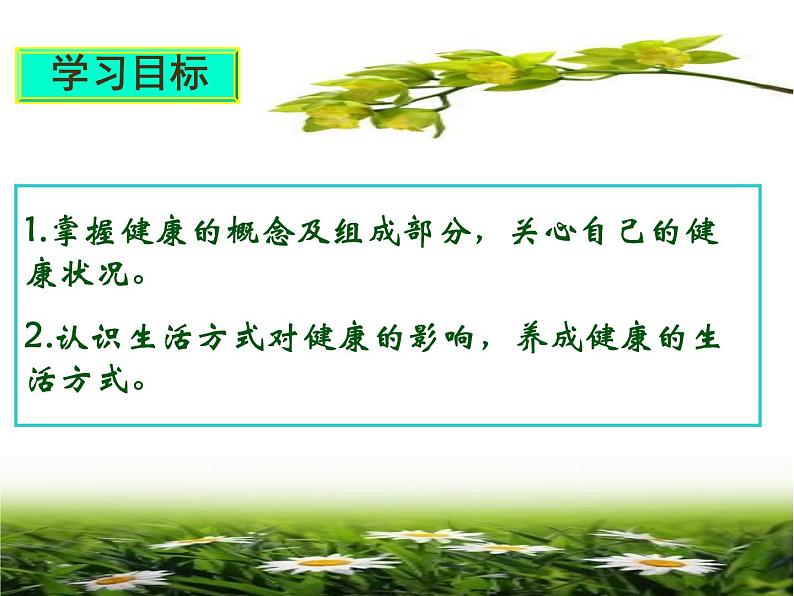 初中体育与健康 人教 课标版 七年级 1体育与健康理论知识 生活方式与健康 课件02
