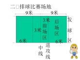 人教版七年级体育 5排球基本知识  课件