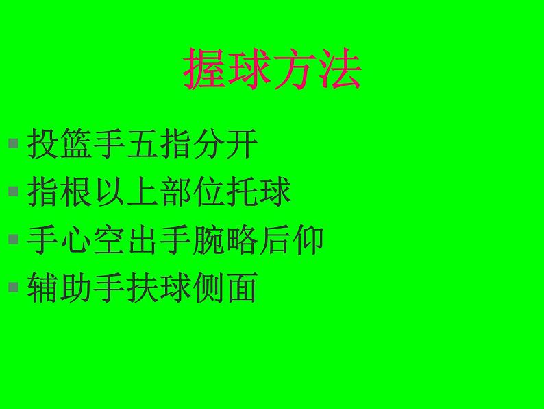 人教版七年级体育 4.3篮球 原地、行进间单手肩上投篮 课件03