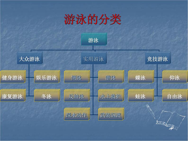 华东师大版八年级体育与健康 第五章游泳类运动 ppt第3页