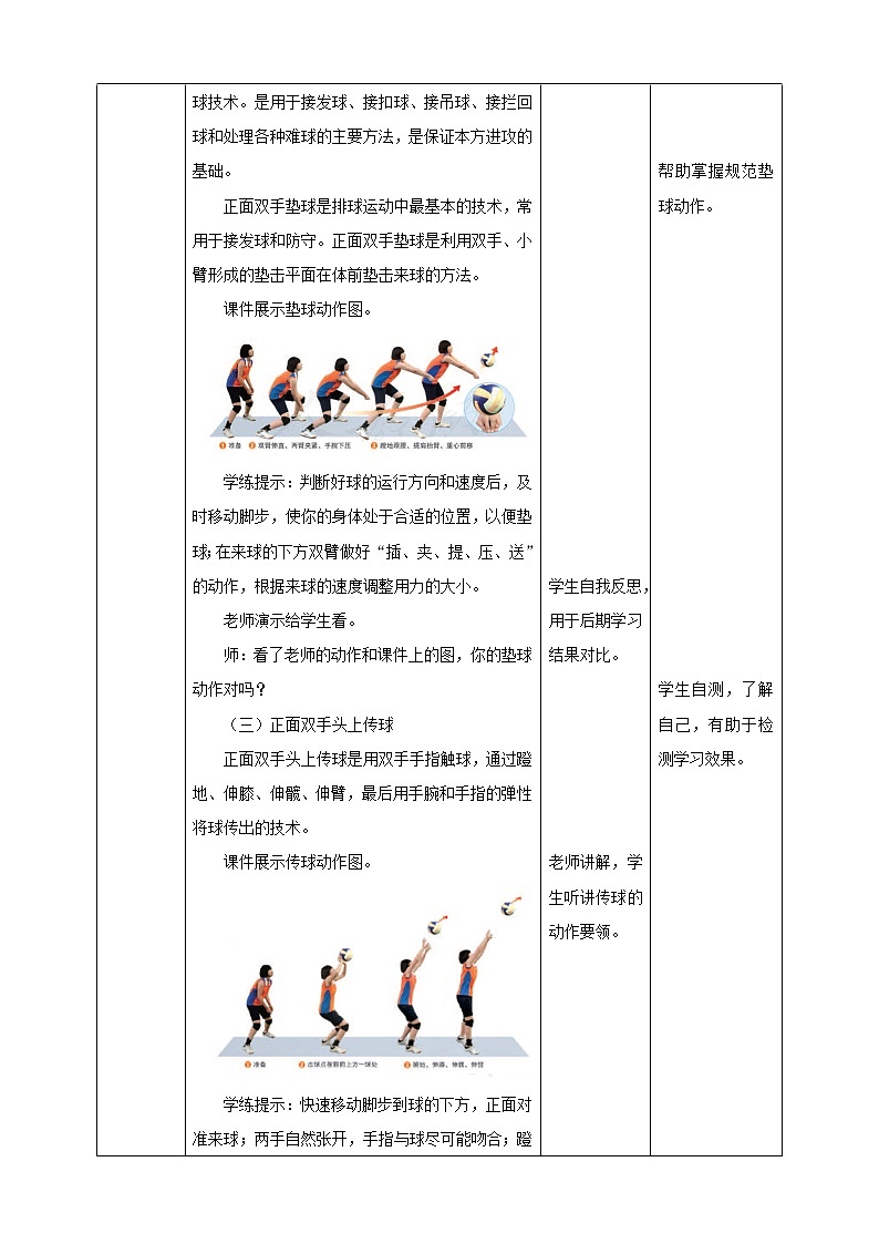 人教版七年级全一册体育  第五章《排球》（课件+教案）03