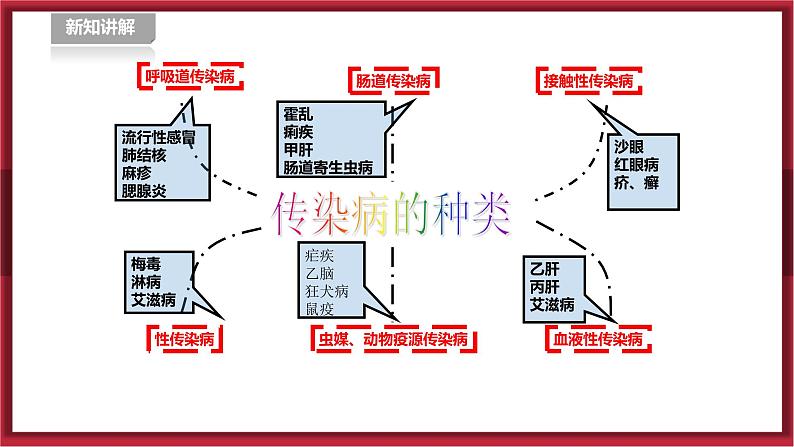 人教版七年级全一册体育  第一章《体育与健康理论知识》  第4课时 常见传染病的预防（课件+教案）05