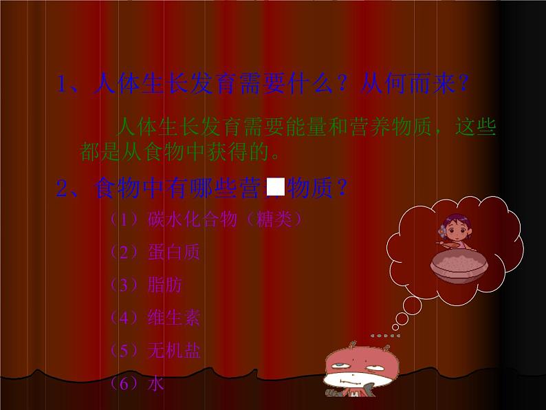 华东师大版七年级体育与健康 9.5能吃与会吃 饮食与健康 课件第2页