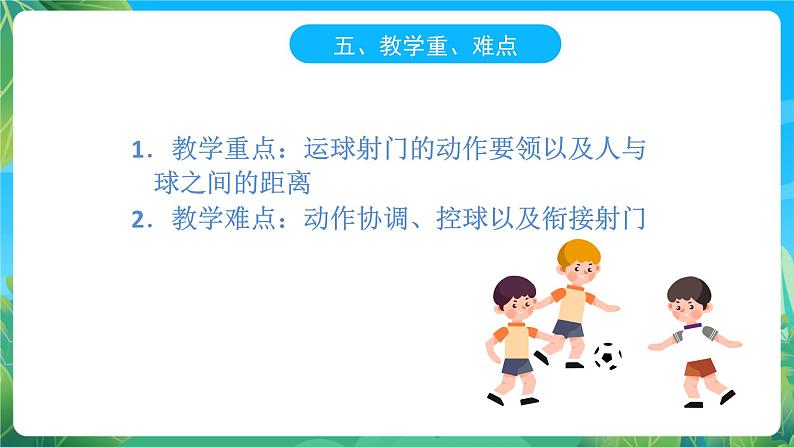 人教版八年级 体育与健康 第三章 足球运球射门及体能练习 课件第6页