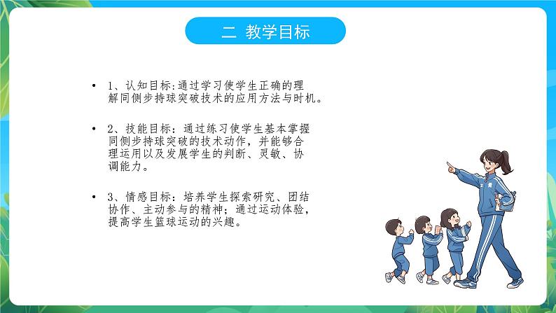 人教版八年级 体育与健康 第四章 篮球同侧步突破技术 课件第3页