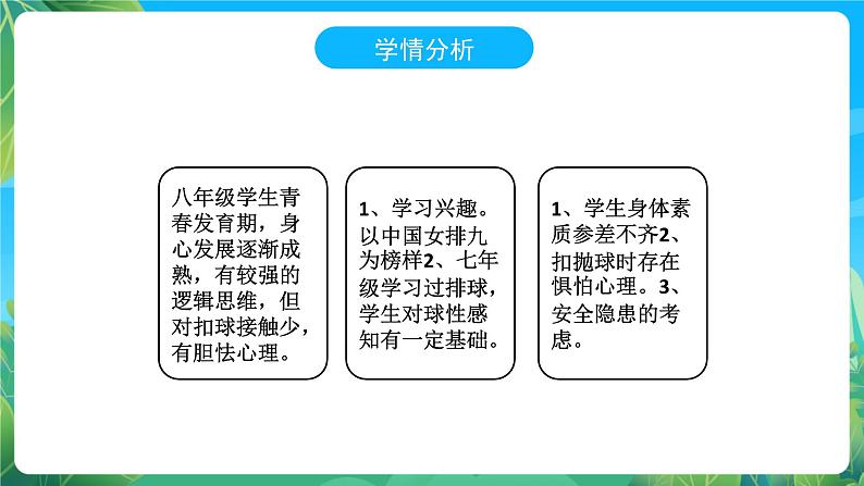 人教版八年级 体育与健康 第五章 排球-正面屈体扣球 课件04