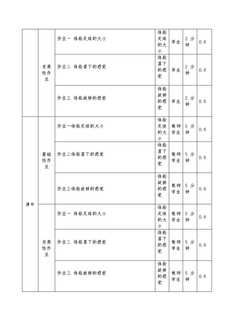 科教版《体育与健康》七年级足球作业设计第3页