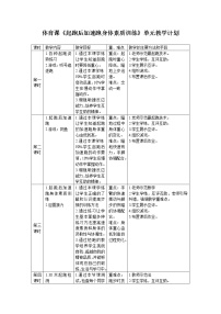 体育七年级全一册第二章 田径一等奖教案