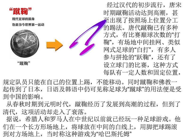 3.2球类运动的基本技术 足球 华东师大版体育与健康七年级全一册 课件07