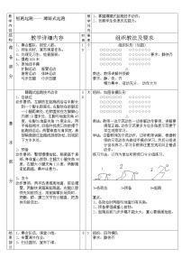 人教版初三体育教案