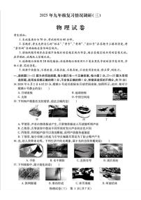 2025年黑龙江省哈尔滨市南岗区中考二模理科综合试题（中考模拟）