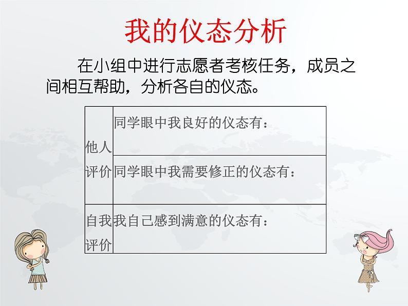 闽教版心理健康七年级 17 仪态与美 课件PPT07