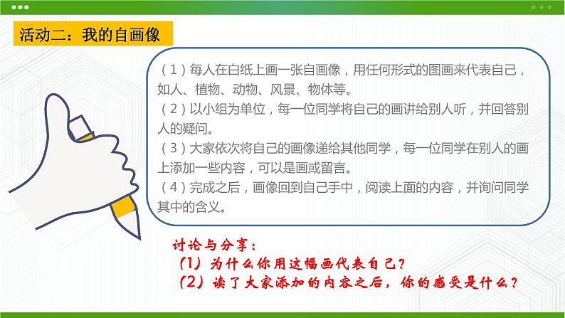 北师大版八年级心理健康 7 寻找未知的自己 课件PPT+教案+视频素材06