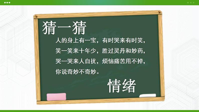 北师大版心理健康七年级 20 把握情绪的主旋律 课件PPT+教案+视频素材01