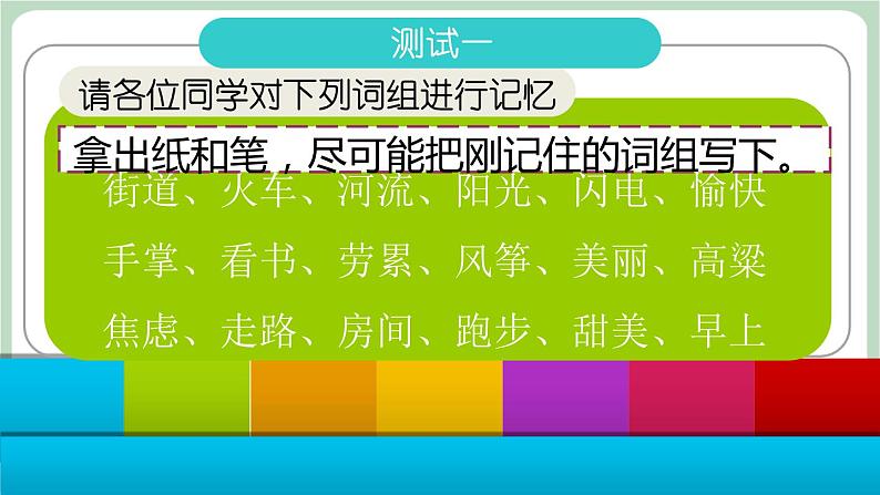 北师大七年级全册心理健康9  给记忆插上翅膀课件第3页