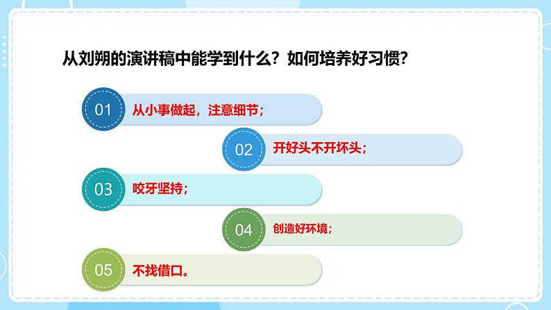 2.《优秀源于好习惯》教学课件第8页