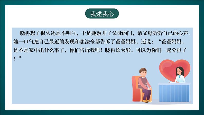 黑龙江教育版心理健康九年级下册 第二课 《与父母的深入沟通》课件07