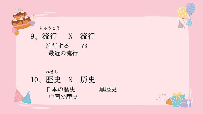 第14課 誕生日 课件 人教版初中日语七年级第6页