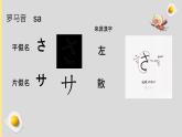 五十音图+さ行+课件+初中日语人教版第一册