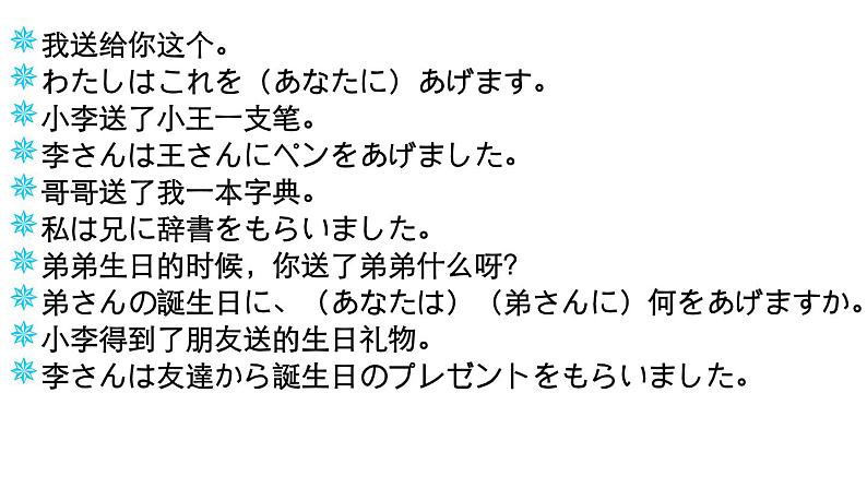 人教版初中日语九年级第二课课件第5页