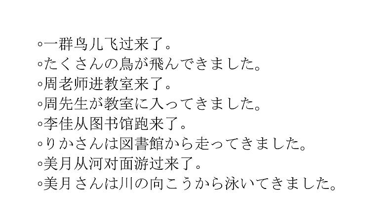 人教版初中日语九年级第三课课件106