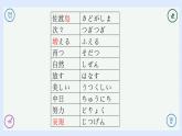 人教版初中日语九年级第五课课件