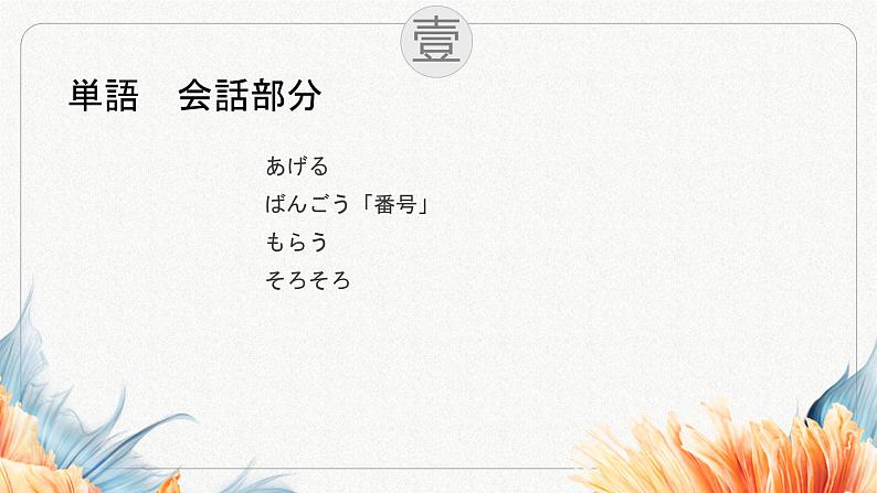 初中9年级第1课  课件 人教版日语ppt05