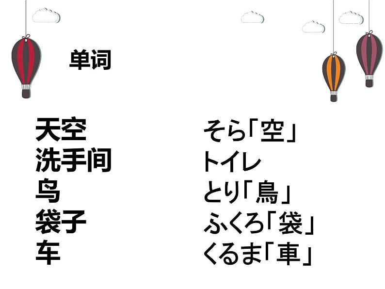 七年级第二课第三课时人教版日语七年级第二课おやすみなさい课件第7页