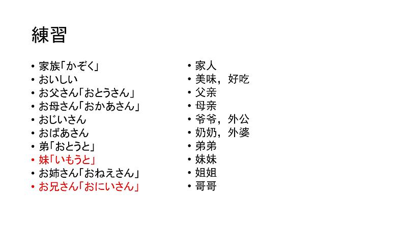 人教版日语七年级第二课おやすみなさい课件03