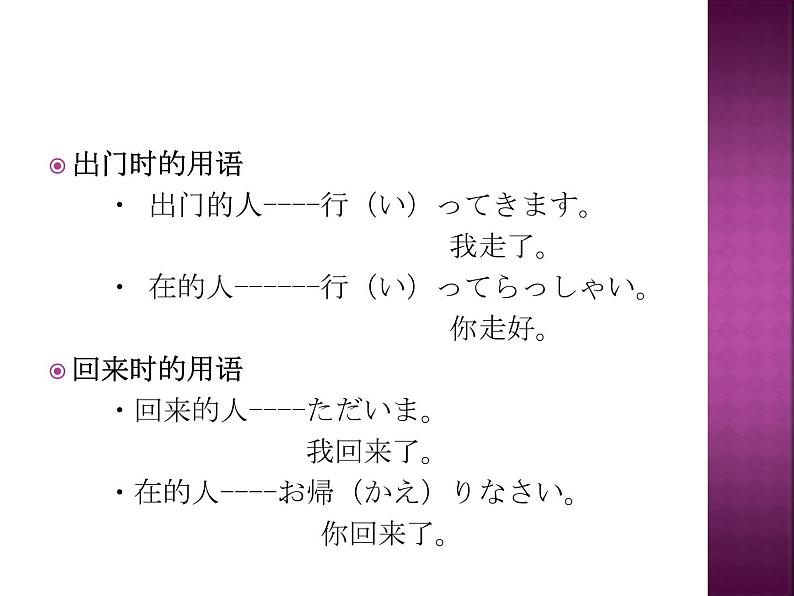 初中7年级第3课春が来た (2)  人教版日语七年级课件第5页