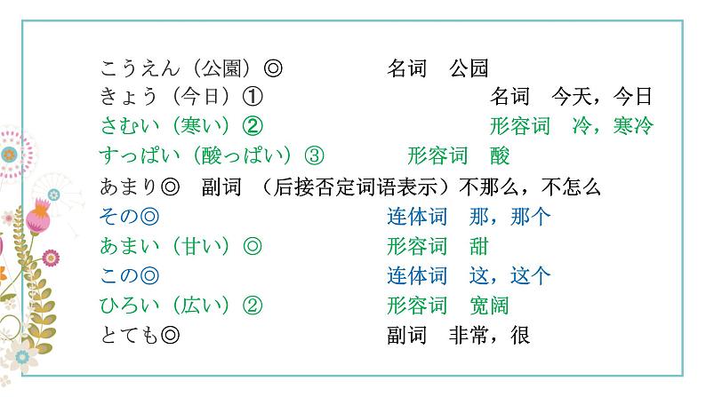 第8课2公園课件ppt  人教版日语七年级第2页