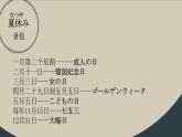 7-12  夏休みの思い出  課件 人教版日語(yǔ)七年級(jí)