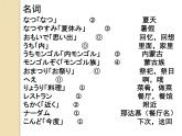 七年級(jí)第十二課第一課時(shí)夏休みの思い出  課件 人教版日語(yǔ)七年級(jí)