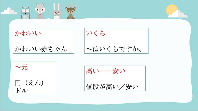 初中七年级第13课　買い物 课件 人教版日语七年级05