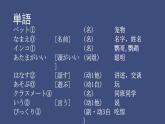 第3课ペット・王文君のインコ课件  人教版日语八年级ppt