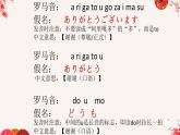 人教版七年級 日語入門口語課寒暄語課件