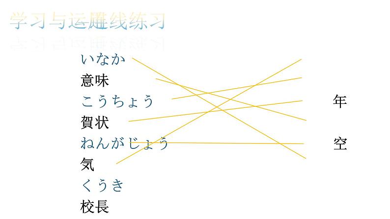 【上课必备】人教版 初中日语 八年级 第五课 单词加语法 课件第5页