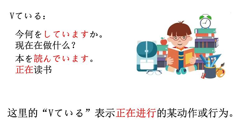 【上课必备】人教版 初中日语 八年级 第五课 单词加语法 课件第6页