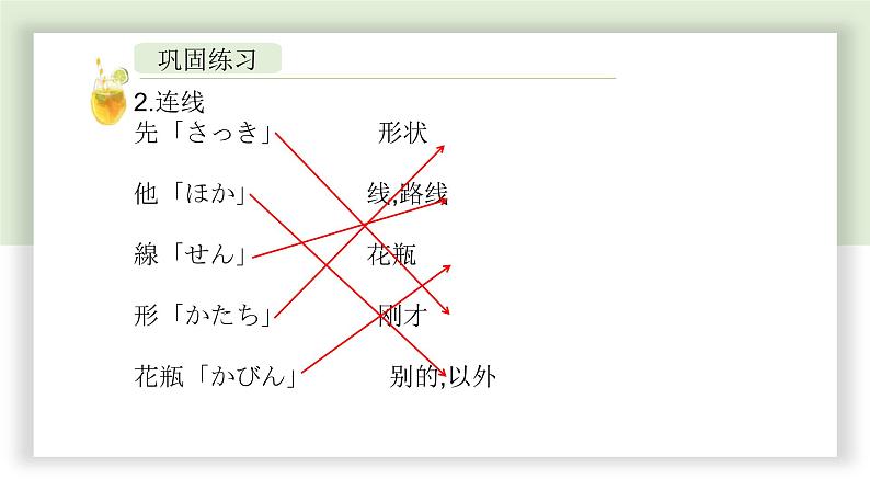 【上课必备】人教版 初中日语 八年级 第八课 单词加语法 课件08